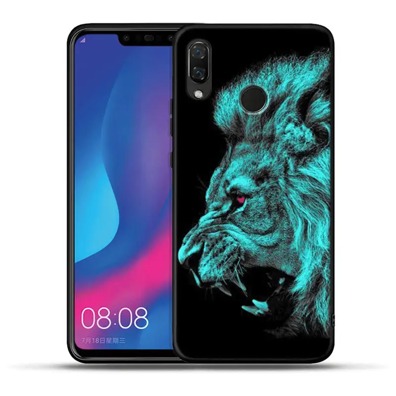 Крутой черный чехол ТПУ для huawei Honor 20 Pro 10 9 9i 8 Lite 8X 8C 7A 7X V20 View 20 чехол Etui - Цвет: H1251
