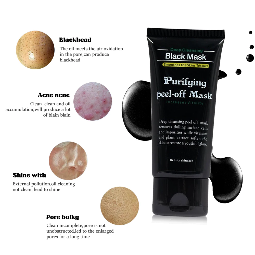 Средство для удаления черных точек маска лица глубокое очищение удаление акне