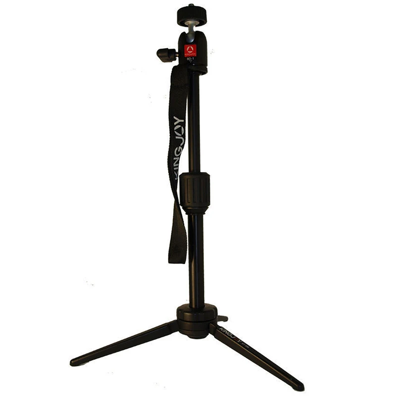 Kingjoy KT-300 + BD-1 Алюминиевый мини легкий складной регулируемый компактный