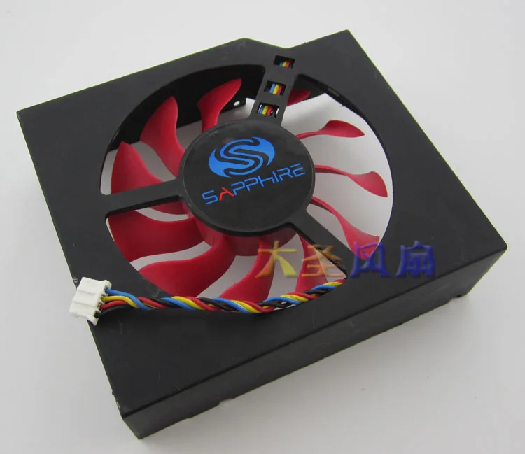 Оригинальный вентилятор видеокарты FD8015U12S FIRSTD 12 В 0 50 а 4 линии|card fan|graphics card fangraphic fan