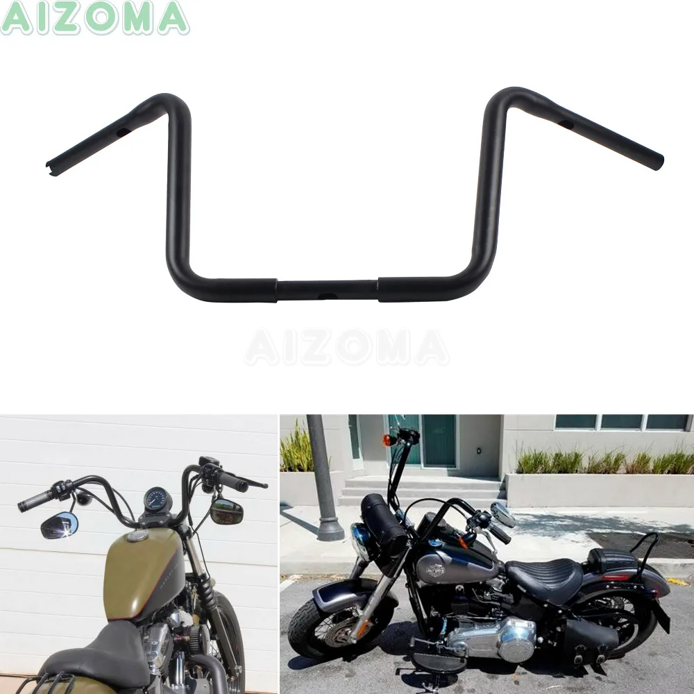 12 дюймов 1 1/4 дюйма вешалка на руль мотоцикла для Harley Chopper Sportster Dyna Bobber Softail заказ 16 5