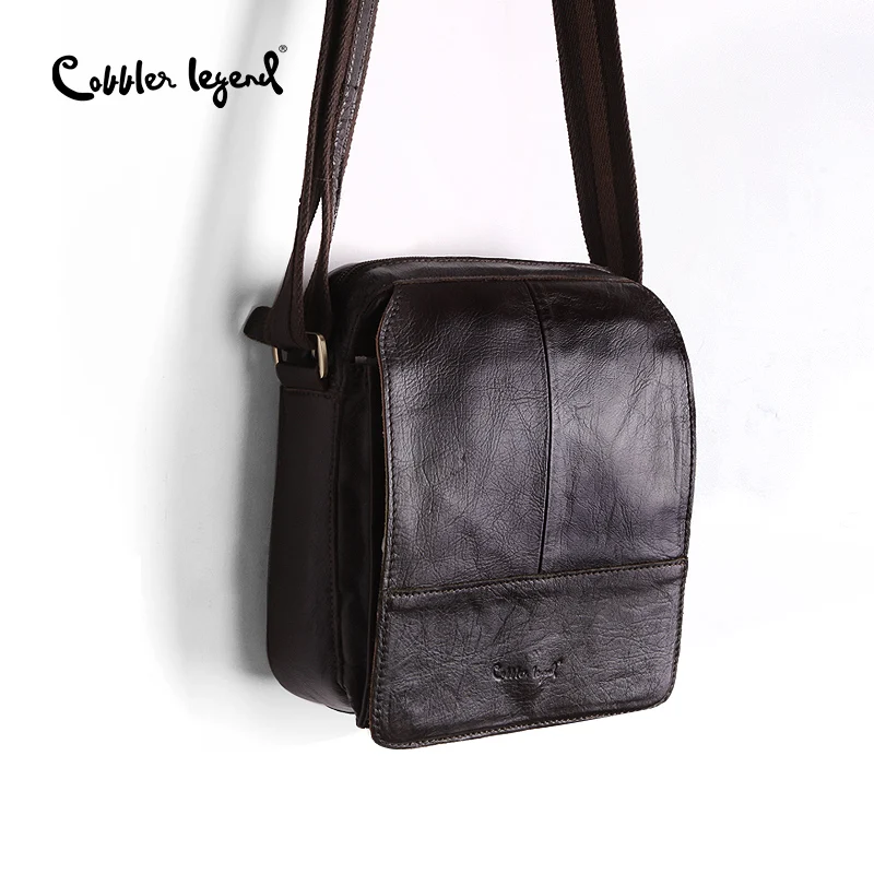 

Cobbler Legend Brand 100% Genuine Leather Bag Shoulder Bags Messenger For Business Luxury Shoulder Bag 2019