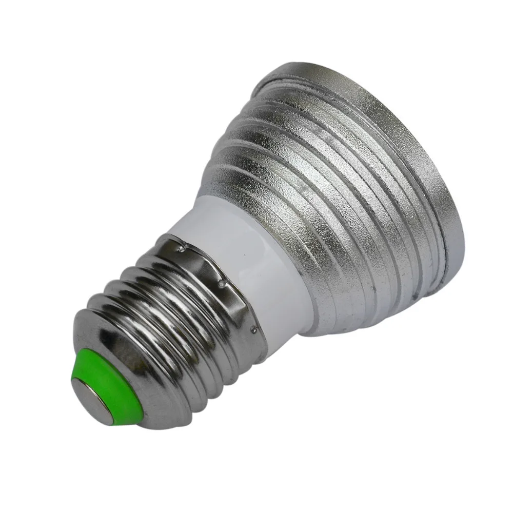 E27 3W 150LM 1-LED Multi-Colored RGB Light LED Spot Bulb / Remote Control (AC 100-220V) free shipping | Лампы и освещение