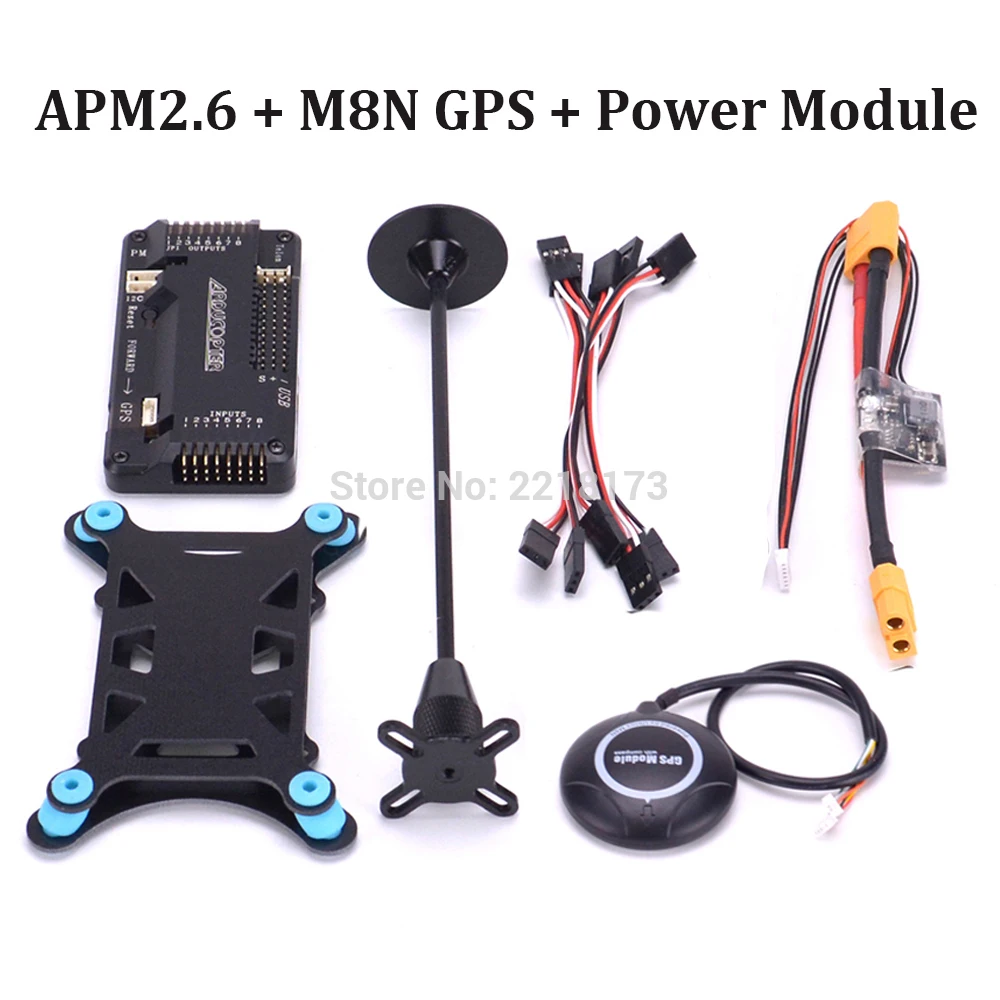 Плата контроллера полета APM2.6 / APM2.8 APM 2 8 силовой модуль M8N GPS с компасом для F450 S500