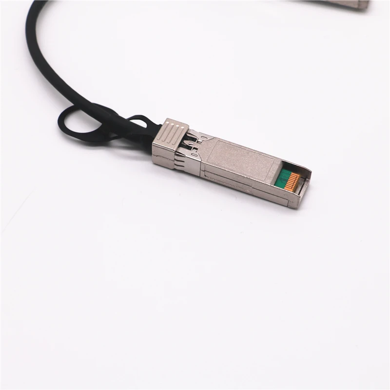 10G ЦАП кабель SFP+ пассивный прямой медный Twinax кабель 0,2 м 30AWG совместимый для Ubiquiti Mikrotik Zyxel Arista и т. Д