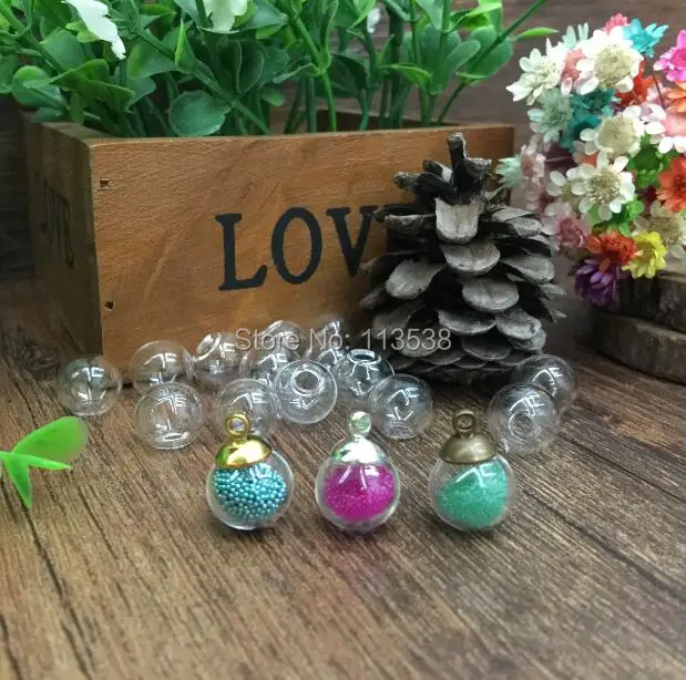 Новое поступление бесплатная доставка 100 комплектов стеклянный шар 10 мм с 3