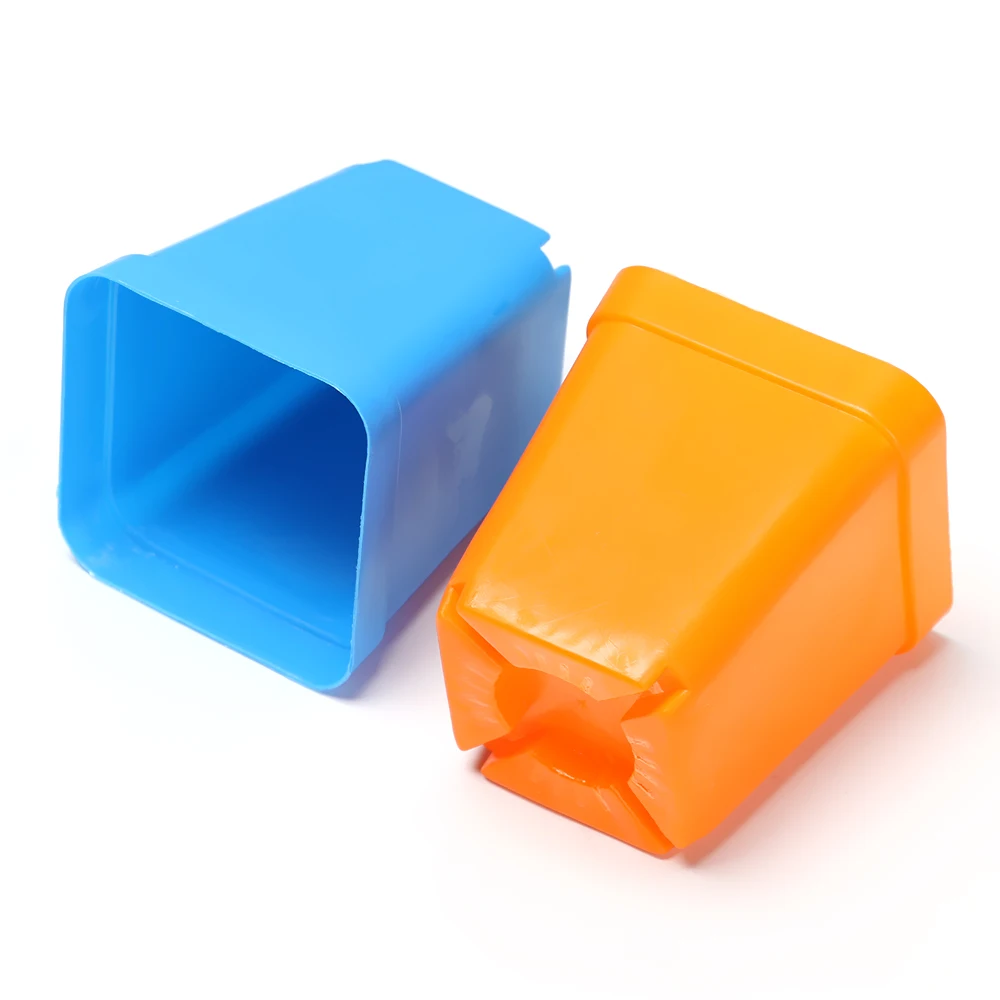 2 шт./компл. мини пластиковый горшок настольный орнамент садовый квадратный