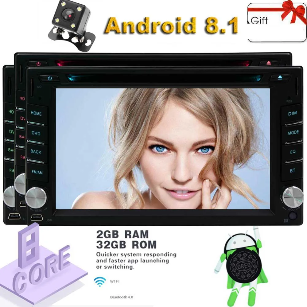 Автомагнитола с GPS навигацией Wi Fi Bluetooth Android 8 1|Автомобильные радиоприемники| |