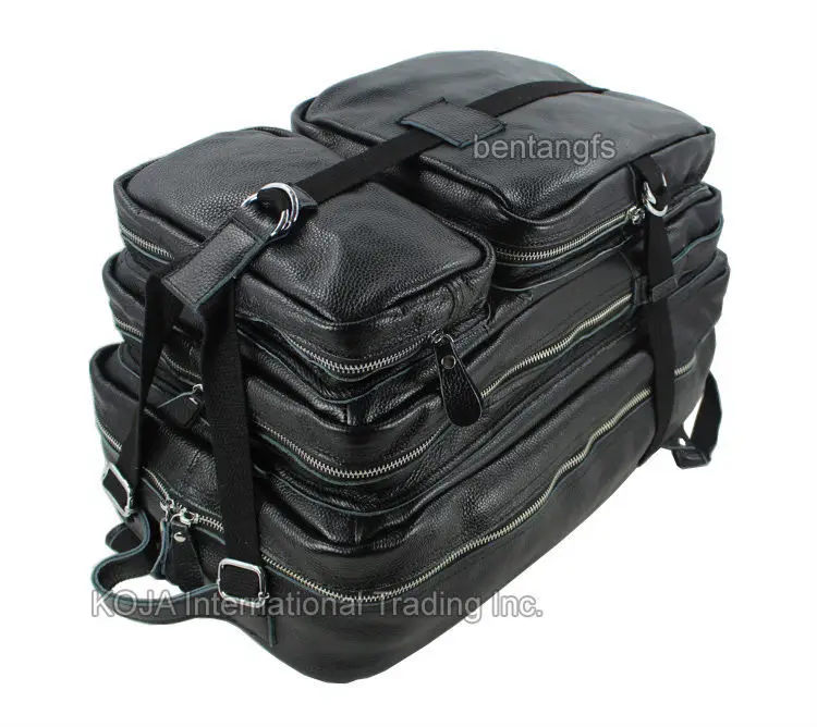 Модный мужской рюкзак из натуральной кожи кожаный большой дорожный дорожная