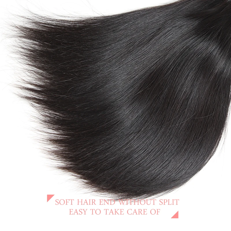 Али искусственные волосы Queen Hair 3 шт., натуральные бразильские волосы, Прямые локоны для наращивания натуральные черные или#613 пучки волос