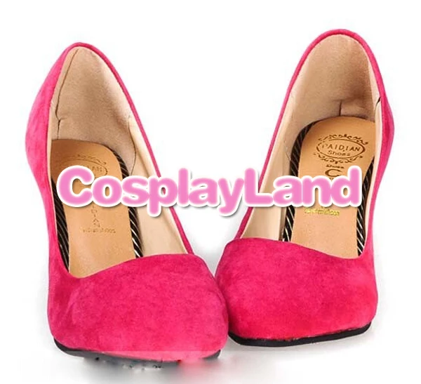 Сапоги на заказ Спящая красавица Принцесса Аврора Розовая обувь для женщин