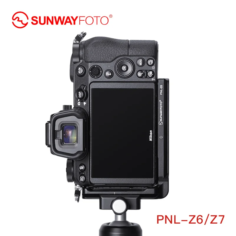 SUNWAYFOTO PNL-Z6 головка штатива быстросъемная пластина для Nikon Z6 Z7 головка штатива l-кронштейн быстросъемная пластина