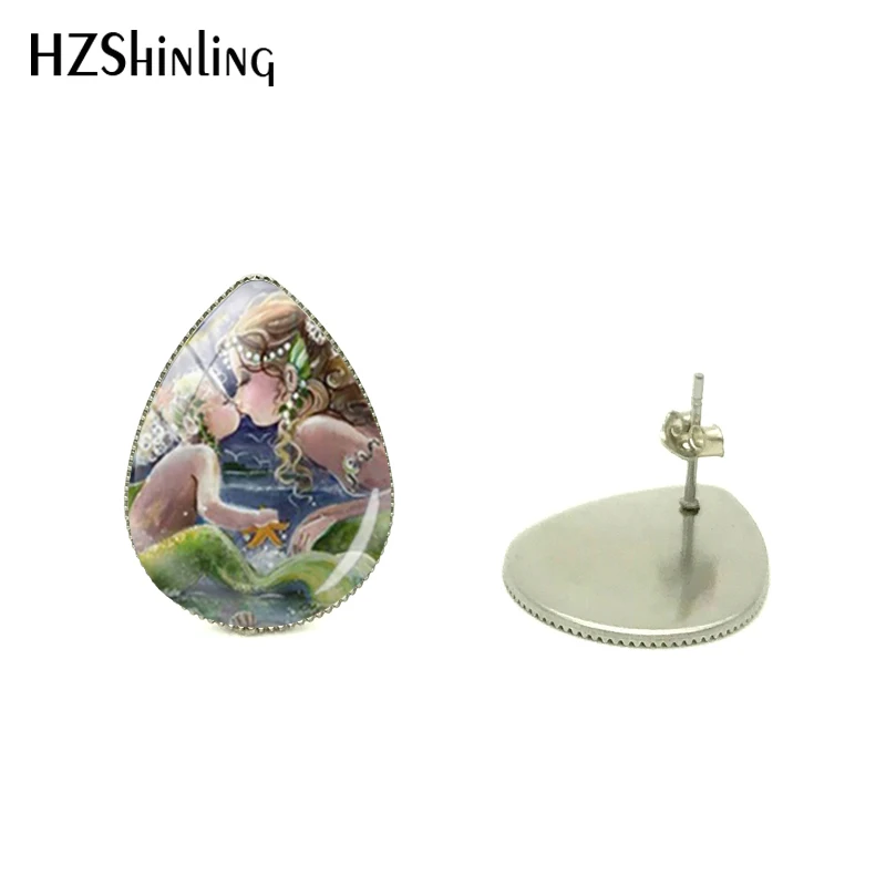 2019 Новая мода серьги Густав Климт слеза капля воды в форме Климта одежда для мамы