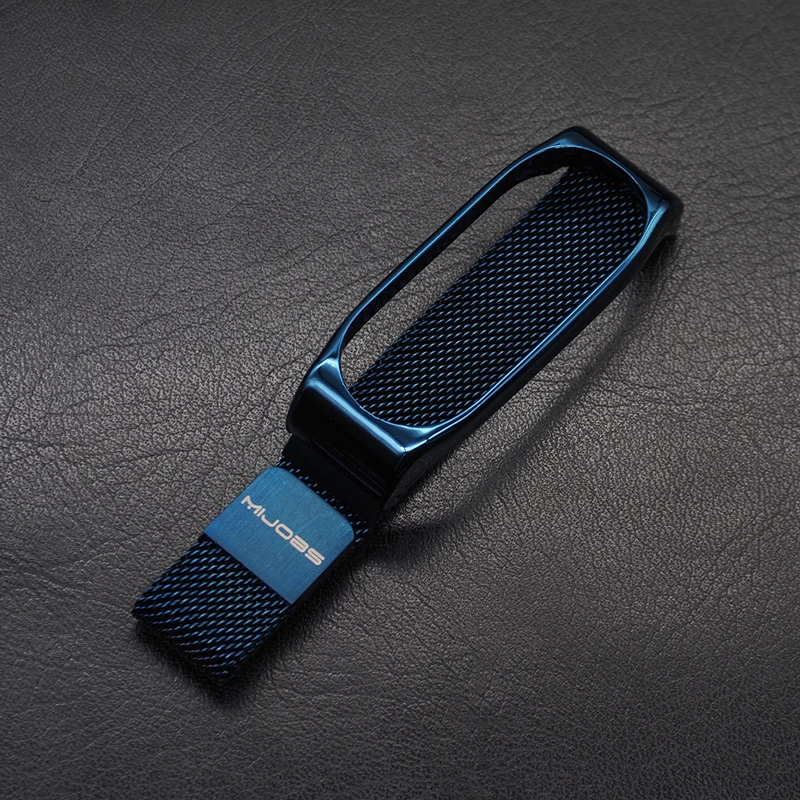 Для Xiaomi mi ремешок 3 ремешок из нержавеющей стали mi band correa браслет mi lanese запястье mi band 3 металлический ремешок pulseira - Цвет: Magnet Blue
