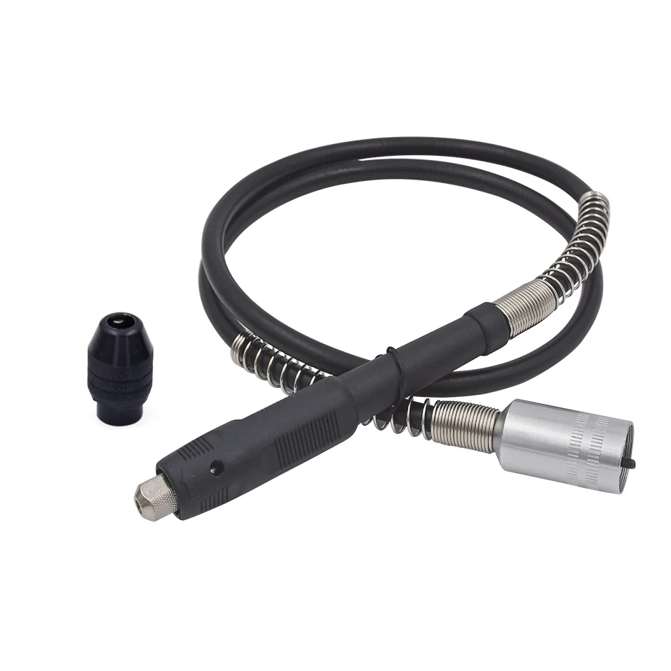Flex shaft chuck GOXAWEE гибкий вал для Dremel роторного шлифовального инструмента Аксессуары для роторного инструмента гибкий вал с 0,3-3,2 мм универсальным зажимом - Цвет: Flex shaft chuck