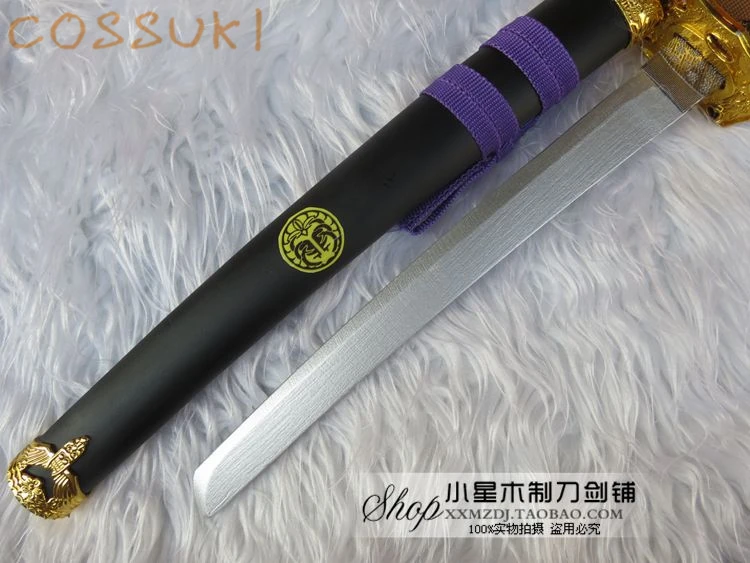 Высокое качество Touken Ranbu Online Honebami Toushirou катана деревянная 54 см/74 см Косплей Prop