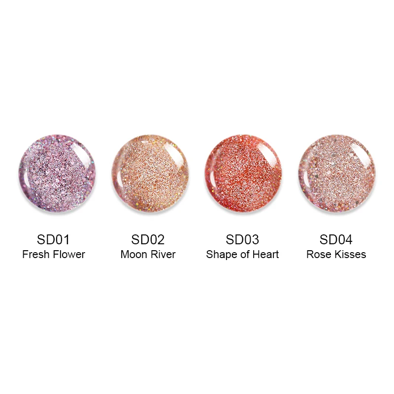 Born pretty, голографическая розового золота лак для ногтей красочный Holo быстро сухой длинный прочный ноготь искусство Лак для маникюра 6 мл