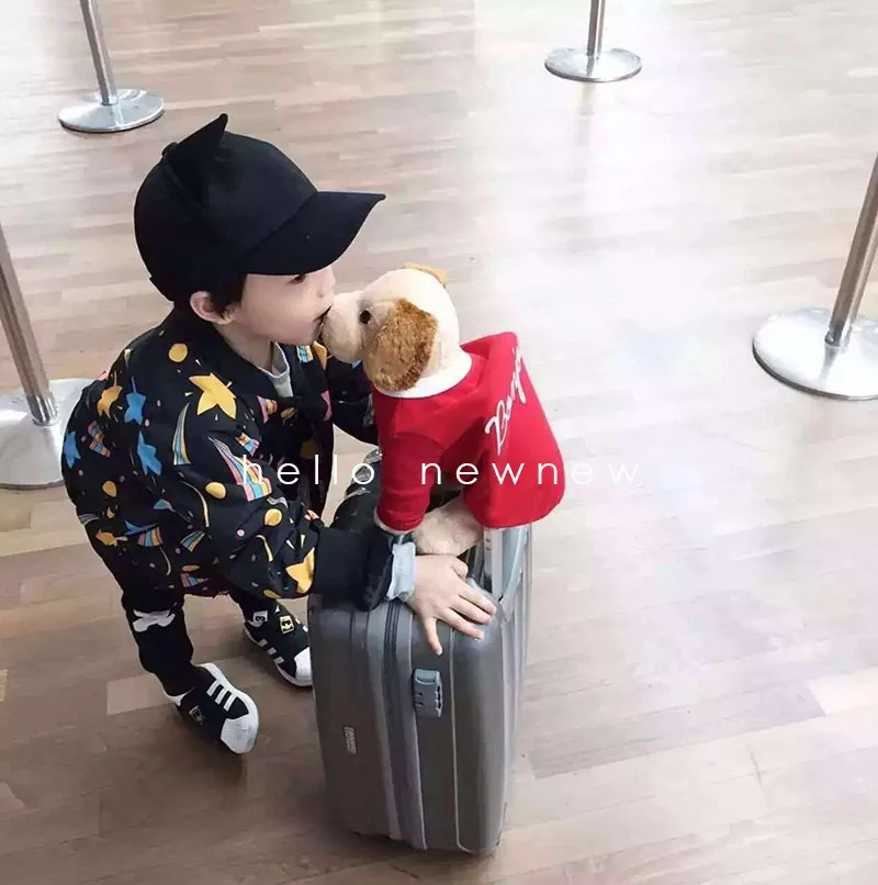 Новая детская куртка со звездами на осень и зиму ветровка утепленное хлопковое