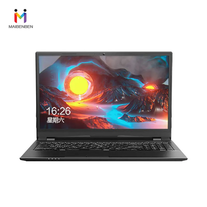 Супер игровой ноутбук MAIBENBEN HEIMAI 6/16 1 &quot/G5400/8G/240G SSD/NVIDIA GTX1050Ti 4G/DOS/черный|Ноутбуки| |