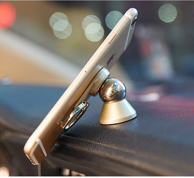 Магнитного стальной шарик универсальный кольцо кронштейн 360 градусов