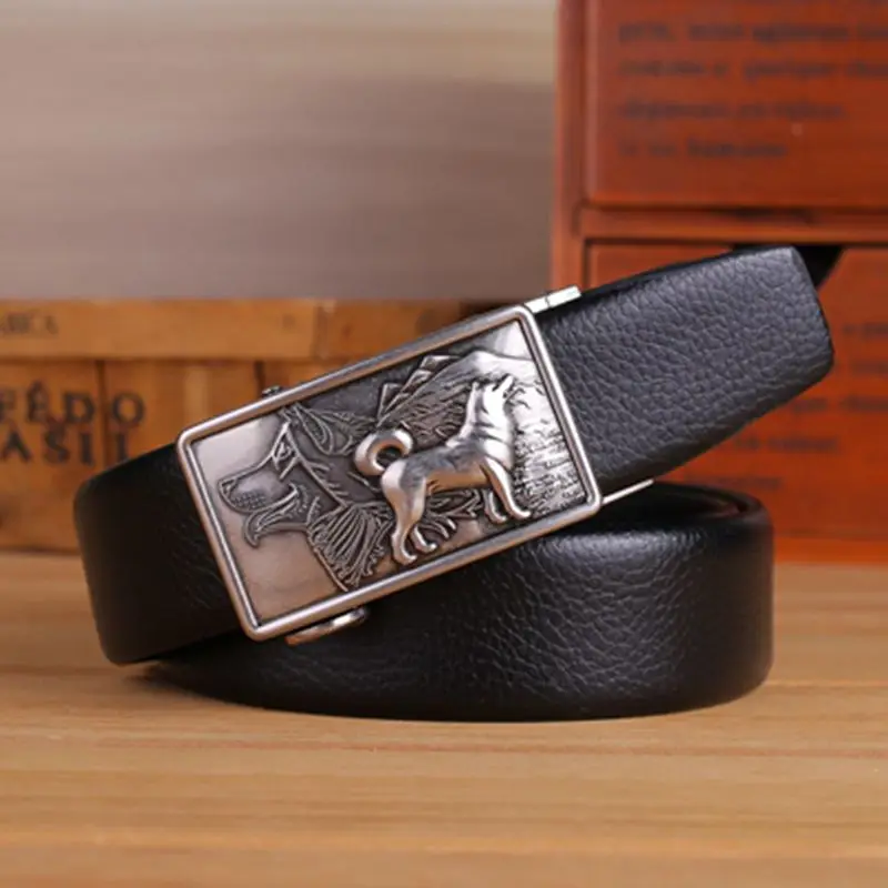 Досуг высокого качества пояс hound модель Автоматическая Пряжка ремни fo для мужчин