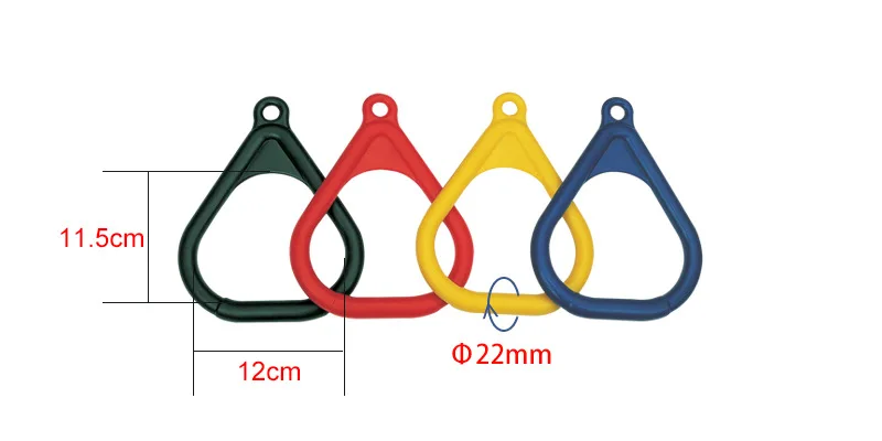ThinkEasy детские пластиковые кольца для тренажерного зала качели улицы и помещений