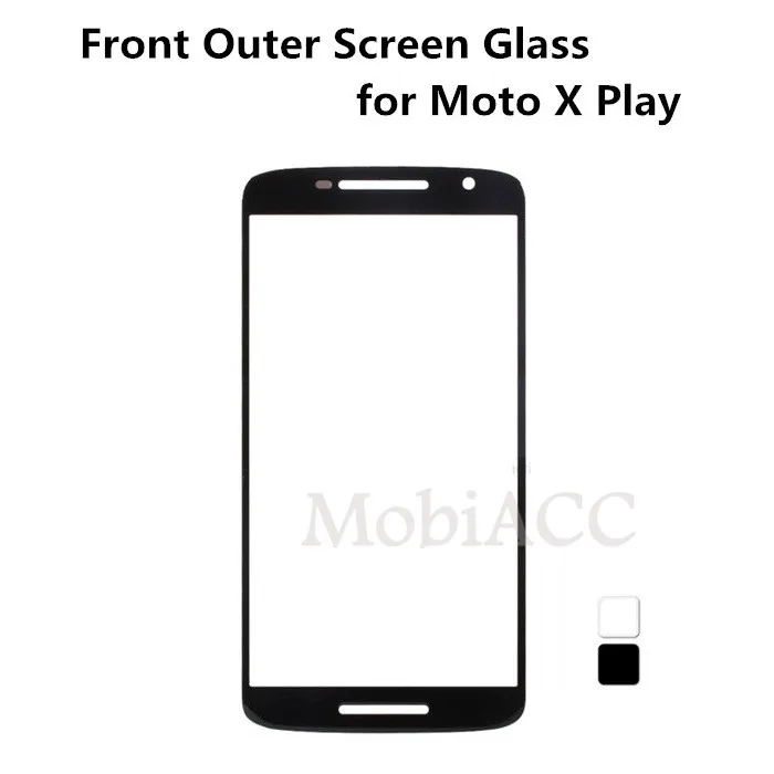 Замена переднего внешнего экрана для Motorola Moto X Play Высококачественная передняя