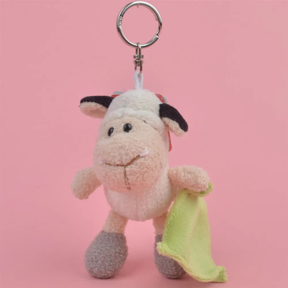 1 шт. маленькая плюшевая подвесная игрушка с козой овечкой брелок для детской