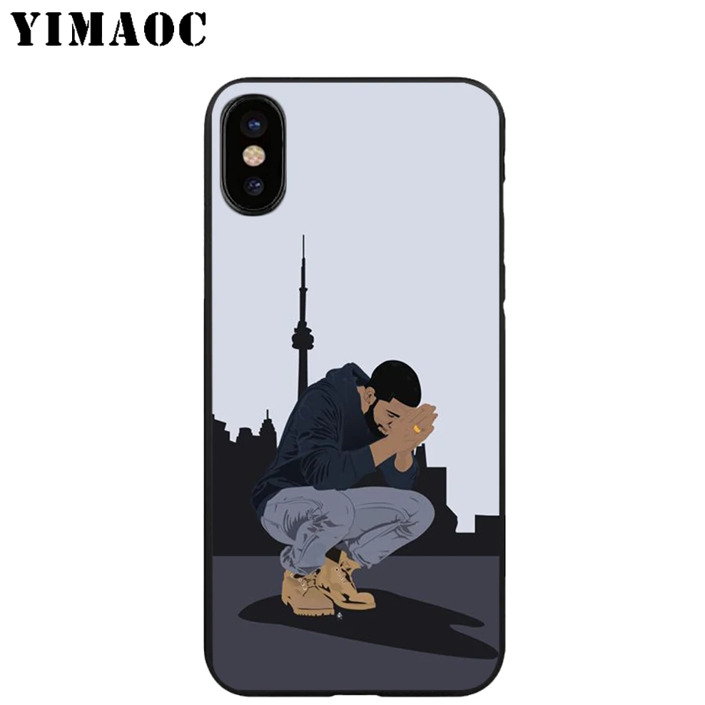 YIMAOC Swag обезьяна мягкий ТПУ Черный силиконовый чехол для iPhone X или 10 8 7 6 6S Plus 5 5S SE Xr Xs