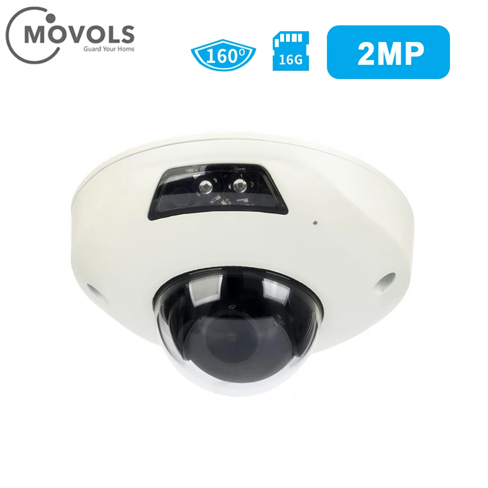 MOVOLS Камера Безопасности HD 2MP PoE Zoom Встроенный слот для sd карты наружная внутренняя