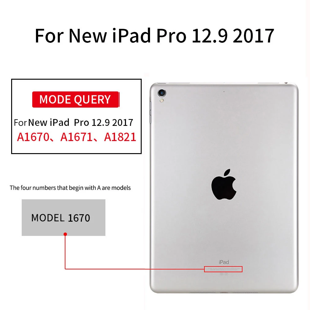 Ультратонкий умный чехол для iPad Pro 12,9, складной чехол-книжка из искусственной кожи s для iPad Pro 12,9 Pro 11 12,9