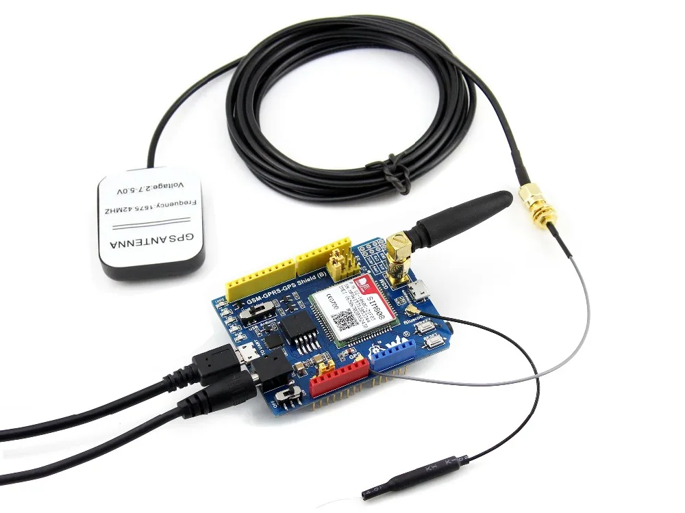 Waveshare GSM/GPRS/GPS щит (B) на основе SIM808 совместимый с Leonardo нуклео xнуклео и т.
