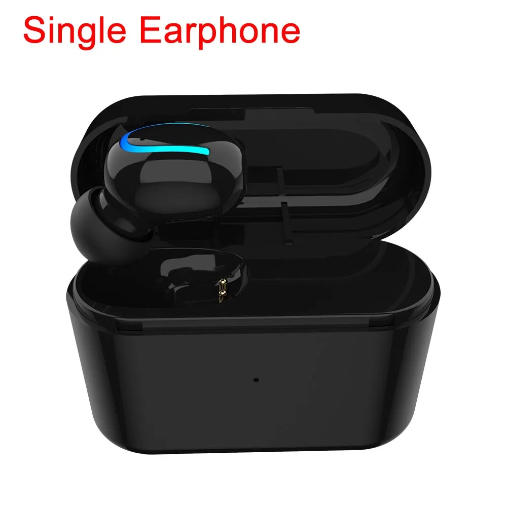 XGODY Q32 TWS беспроводные наушники Bluetooth V5.0 стерео HD микрофон одиночные для iphone Xiaomi phone