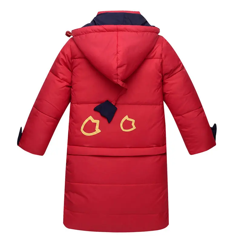 Новинка 2017 года милые Обувь для мальчиков девочек Подпушка пальто Зимняя верхняя