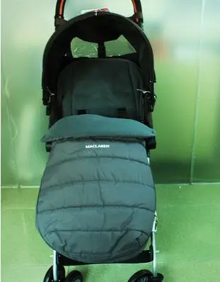 GRAY SLEEP BAG MACLAREN yoya оригинальная кукольная коляска, спальный мешок для подгузников, чехол для ног, чехол для коляски, термосумки, Детские аксессуары для детской коляски чехол - Цвет: GRAY SLEEP BAG