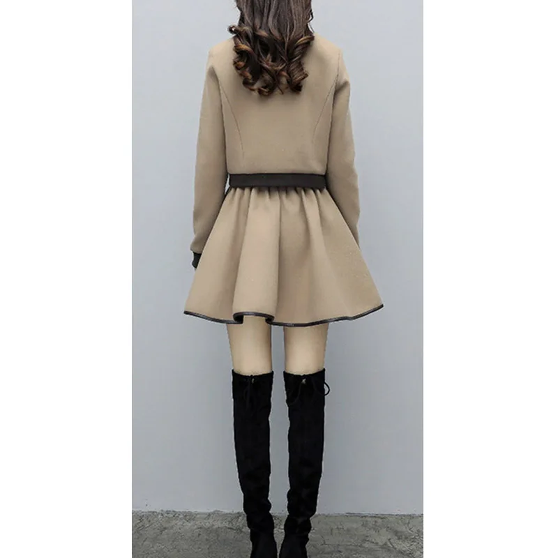 Женский шерстяной костюм с юбкой два комплекта осень-весна 2019 элегантное теплое