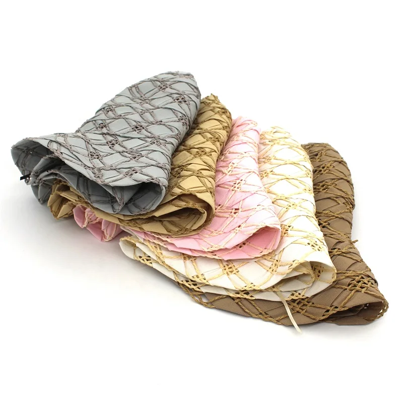 Женские летние шапки Minhui пляжная кепка из соломенной ткани складная дышащая