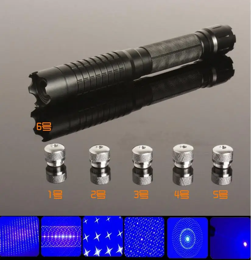 Высокая мощность синий лазерный указатель 10000 МВт фонарик линзы лазера лазерная