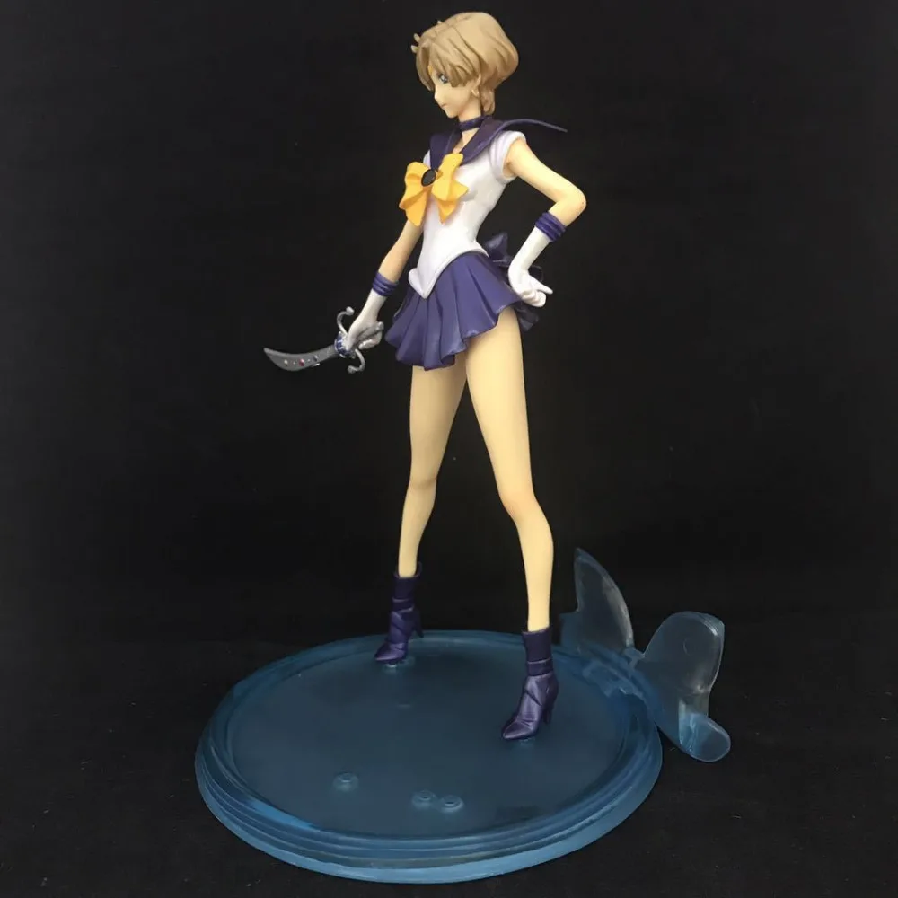 Anime 22 CM Sailor Moon Urano Nettuno Kaiou Michiru PVC Figure Da Collezione Model Toy | Игрушки и хобби
