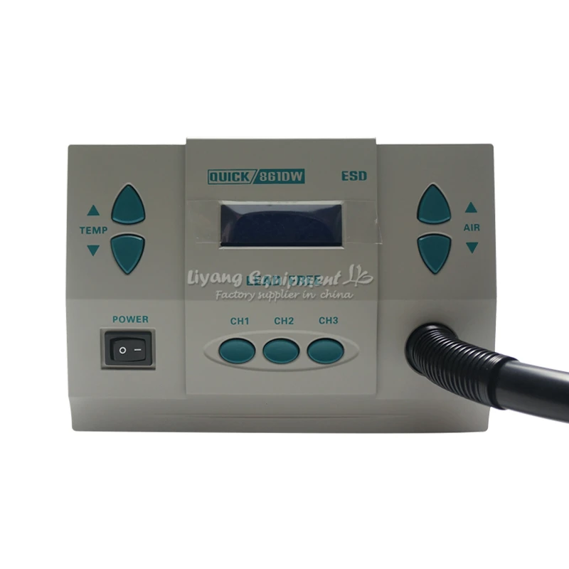 Быстрая точечная паяльная станция для горячего воздуха 861DW|station soldering|station reworkstation