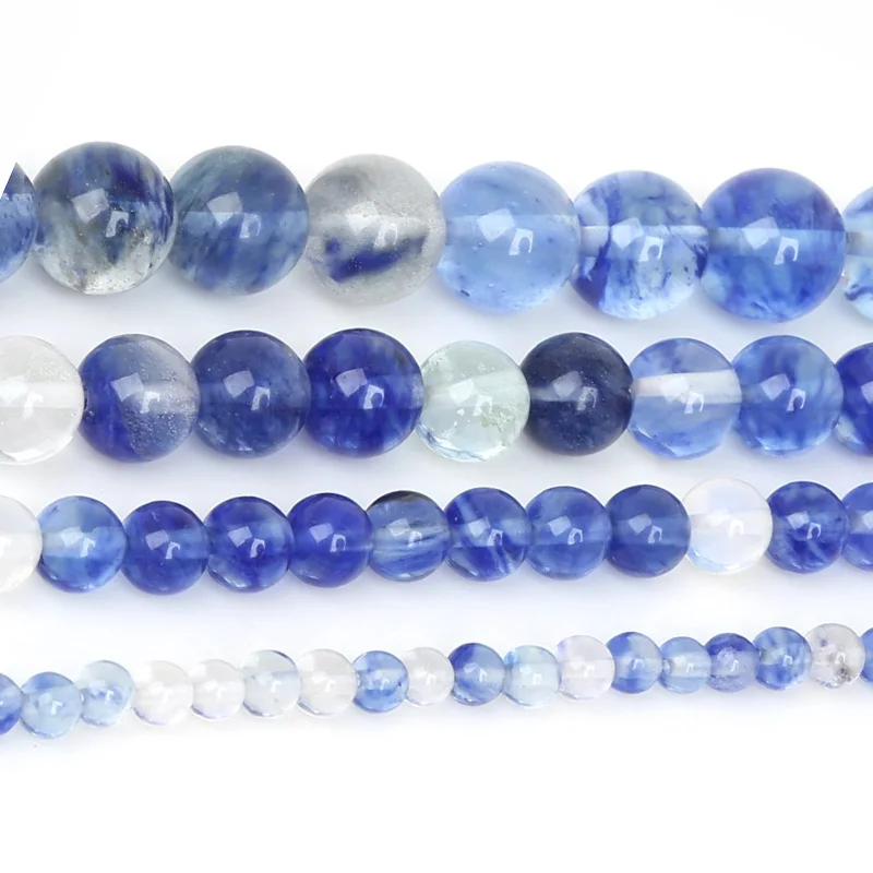 NiceBeads 4 мм 6 8 10 натуральные синие/красные/розовые/Искусственные бусины выберите