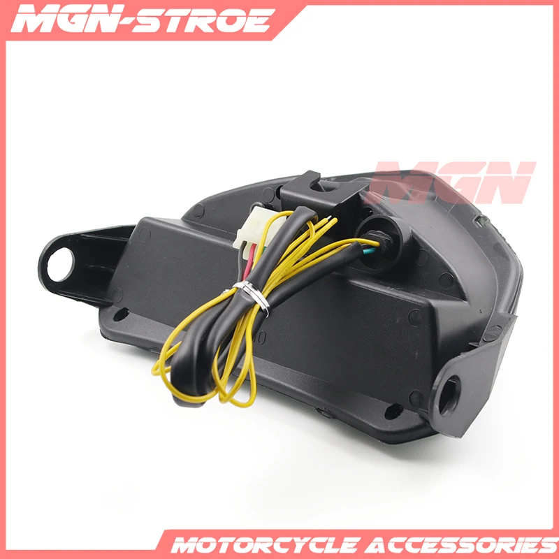 Мотоциклетные светодиодные задние поворотные стоп сигналы интегрированные для