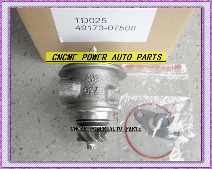 Турбо картридж CHRA TD02 49173-07508 49173-07507 для FORD Fiesta C-MAX Citroen C3 C4 Fo Peugeot 307 DV6B DV6A DV6UTED4 1.6L |