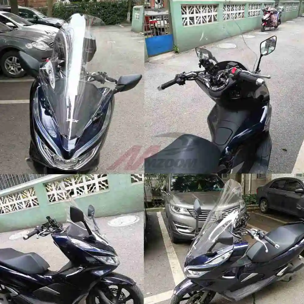 Лобовое стекло для мотоцикла ABS ветровые дефлекторы Honda PCX 125 PCX125 150 2018 2019