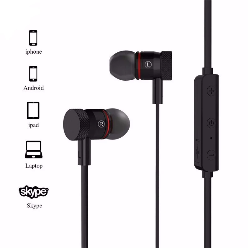Uyg m9 bluetooth 4.0 беспроводной спорт стерео шумоподавления наушники встроенный