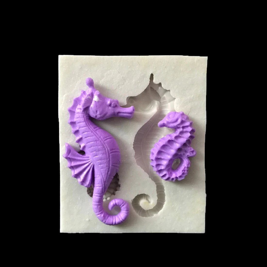 Красивый гиппокамп/Морской конек из силикона форма помадка Sugarcraft Торт украшения