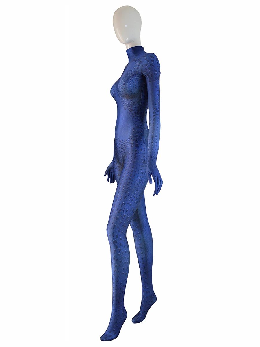X-Men: Days of Future Past Mystique маскарадный костюм из спандекса для Хэллоуина мужчин X Zentai |