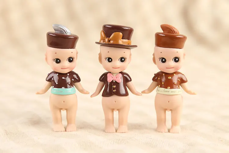 10 компл./лот Kewpie кукла Sonny Angel Baby набор игрушек День Святого Валентина шоколадная