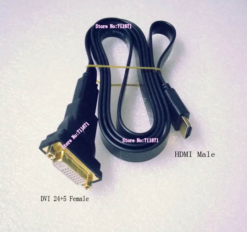 1 5 м Штекерный Кабель HDMI гнездовой разъем DVI 24 + видеокабель Шнур
