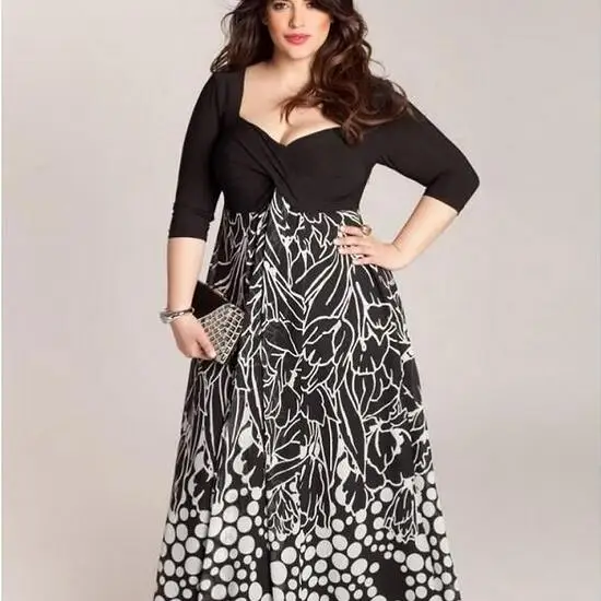 Vestido/летнее платье туника с v образным вырезом Макси платья длинными рукавами